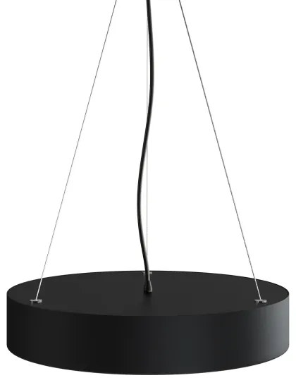 Luster na lanku CLEO 3xE27/24W/230V pr. 40 cm čierna