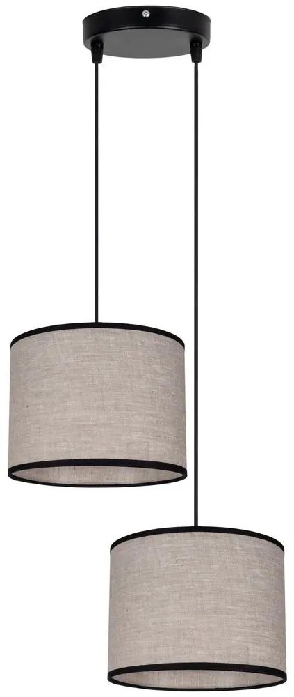 Luster na lanku NEXO 2xE27/60W/230V pr. 22 cm