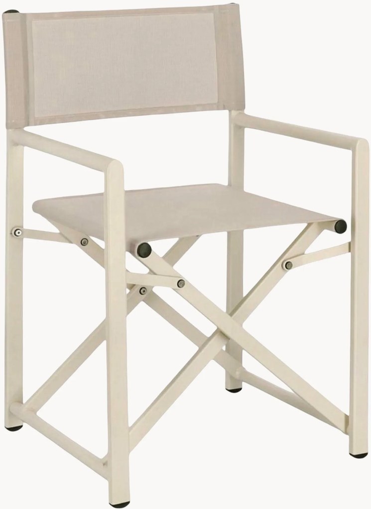 Skladacie záhradné jedálenské stoličky's opierkami Taylor, 2 ks