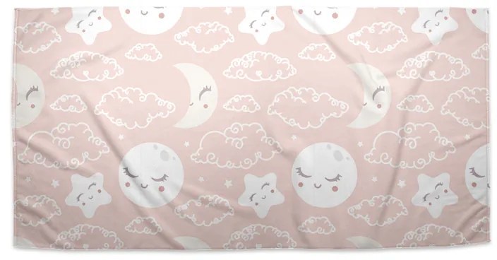 Sablio Uterák Oblaky a mesiac - 50x100 cm
