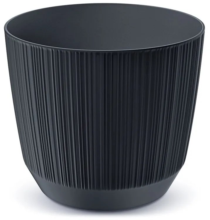 Kvetináč Ryfo antracit