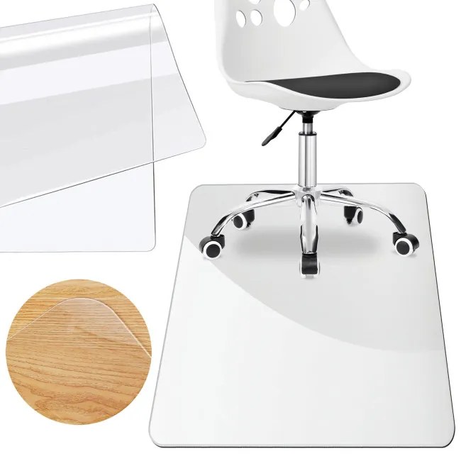 Podložka pod stoličku 125x205 cm priesvitná