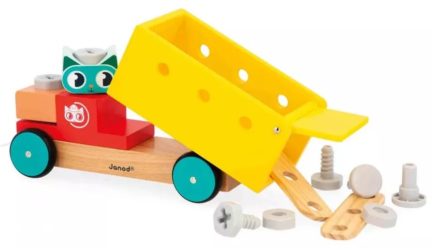 BricoKids - Veselý ťahač s náradím