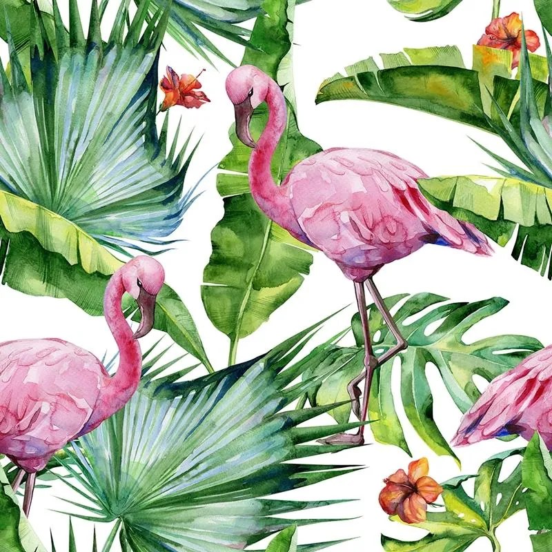 Gresový obklad Dekor Mural 60/60 Jungle 2 White