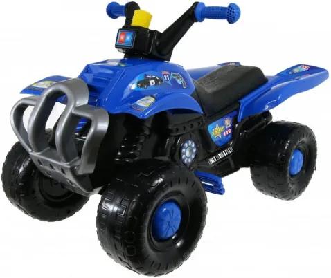 3toysm Inlea4Fun Big Quad motorka s pedálmi - Modrá 13919