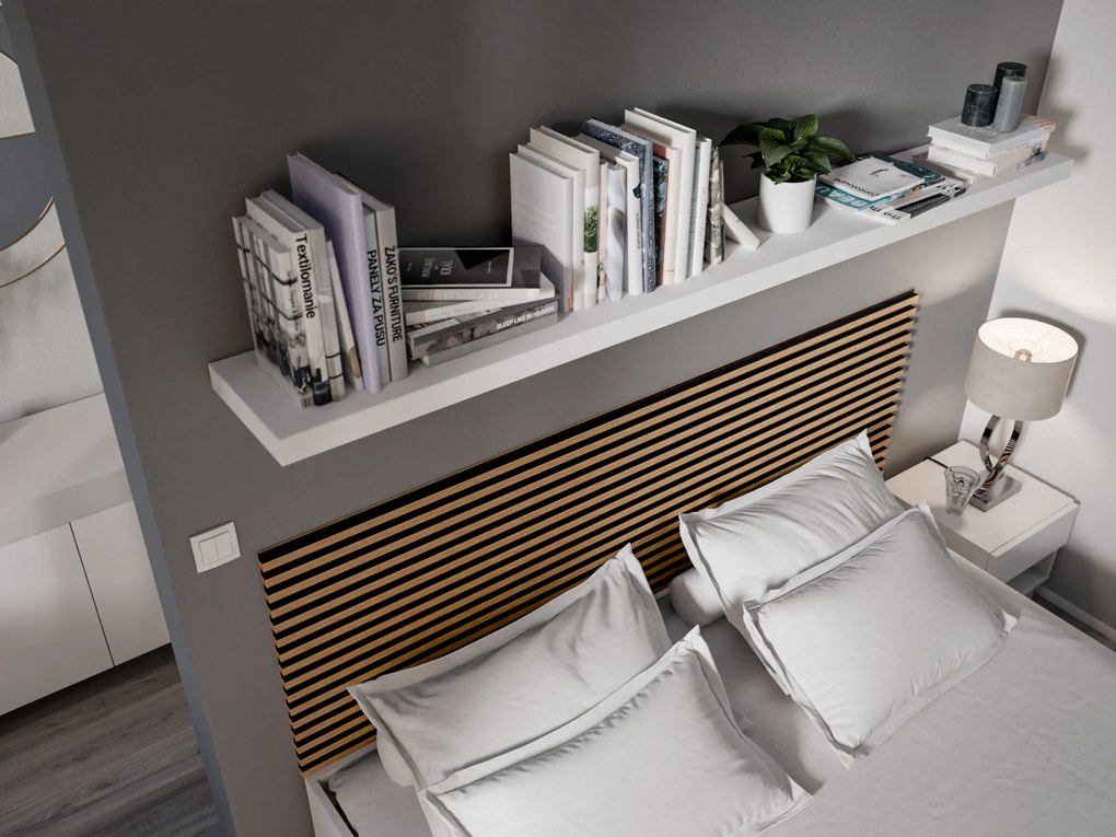 Dekoratívny lamelový panel TIMBER, dekor dub Rozmer: 200 x 60 cm