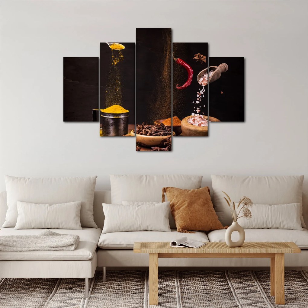 Obraz - Korenie v pohybe (150x105 cm)