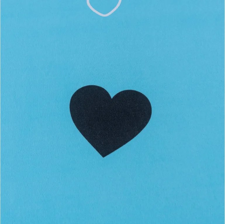 Plachta z mikrovlákna CORAZON modrá 90x200 cm