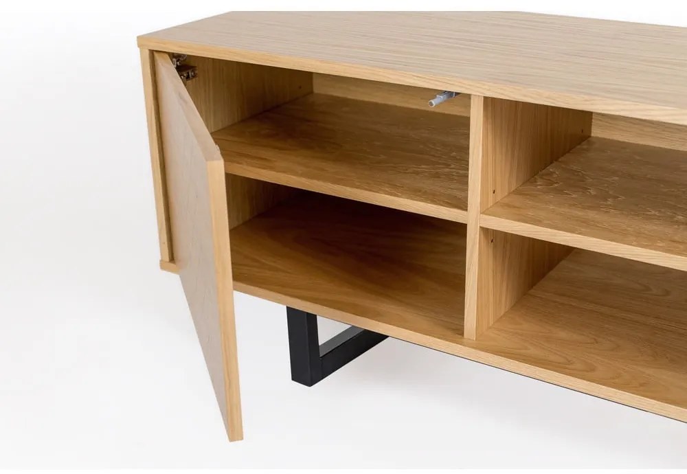 TV stolík v dubovom dekore Woodman Camden Herringbone
