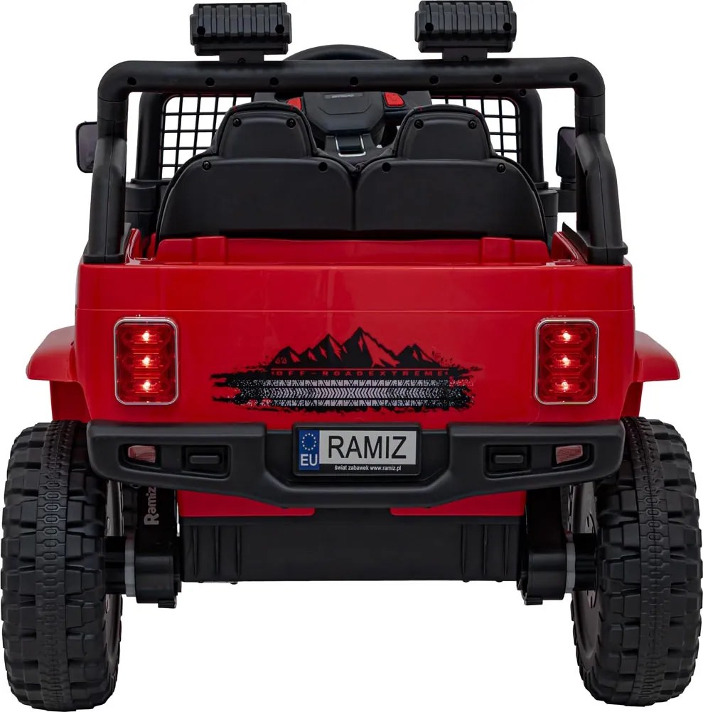 Ramiz Vozidlo OFF ROAD 4x4 SPORT Červená