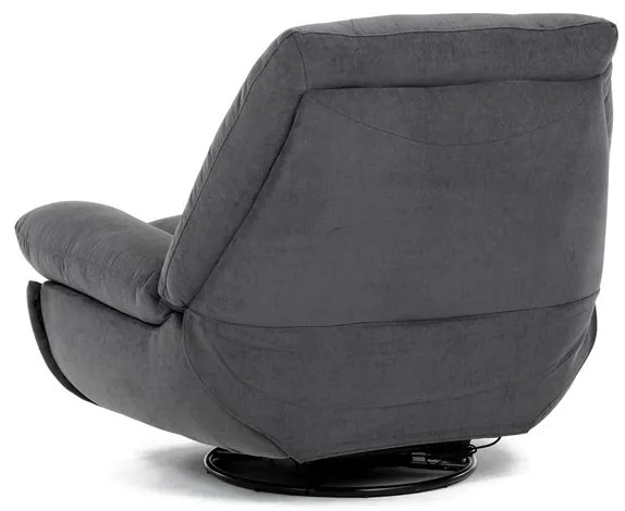 Autronic BONTEC Polohovacie kreslo, elektrické zabudované ovládanie, šedá, látka, TV-7089 GREY2 Farba: Šedá