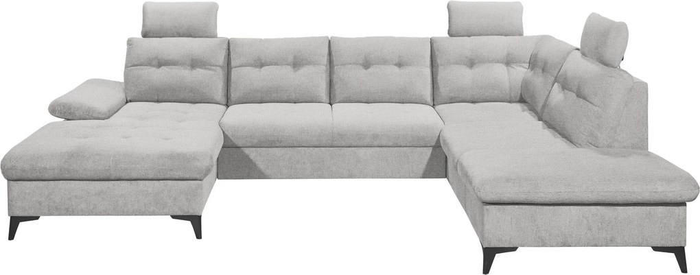 XXXLutz SEDACIA SÚPRAVA, textil, tmavosivá MID.YOU - Sedačky - 002220053704