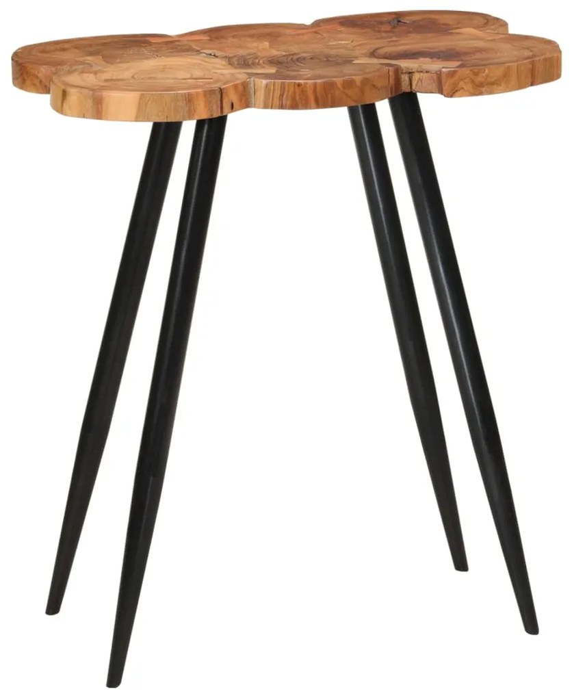 Barový stôl s dizajnom polienok 90x54x105 cm masívna akácia 351786