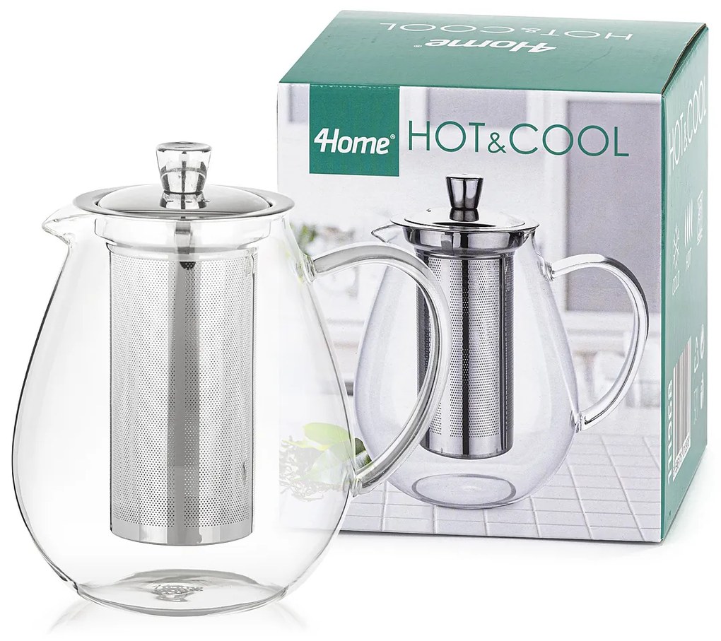 4Home Kanvica na čaj Tea time Hot&Cool 1200 ml | BIANO