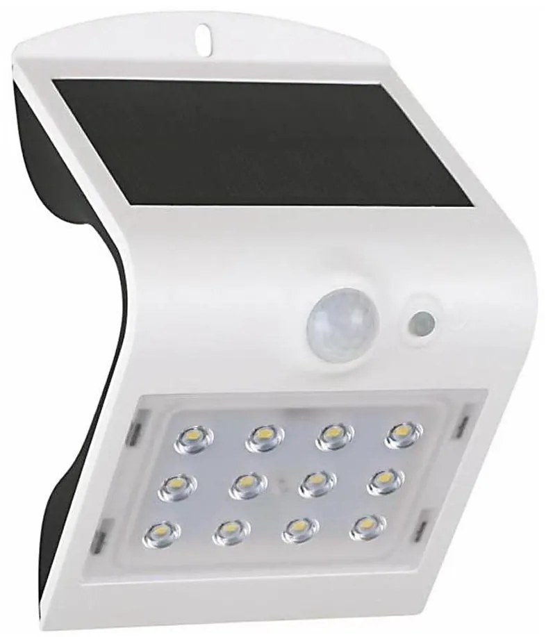 LED solárne nástenné svietidlo so senzorom LED/1,5W/3,7V 1200 mAh IP65