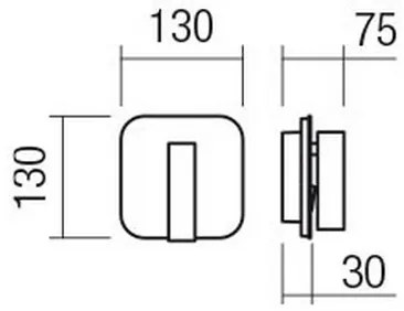 Redo 01-1492 - LED nástenné svietidlo QUDA LED/6W/230V + LED/3W CRI 90 USB čierne