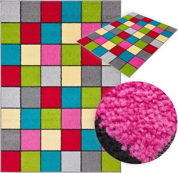 Koberec Agnella Funky Top Super Kuku žltý