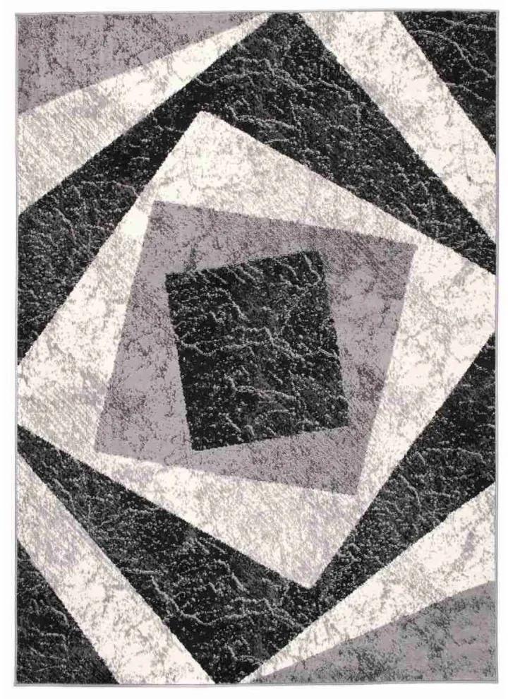Kusový koberec PP Gil šedý, Velikosti 80x150cm