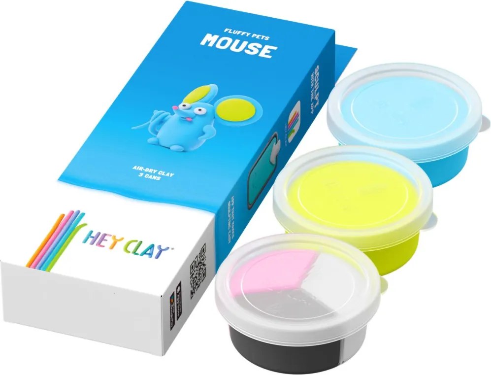 Hey Clay myš – Vytvorte si roztomilú figúrku