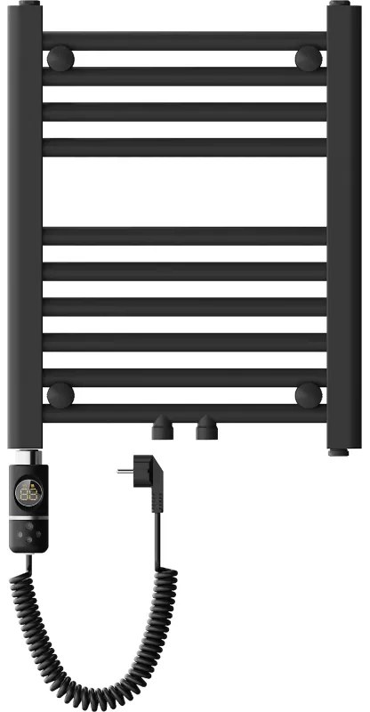 Mexen Mars, elektrické vykurovacie teleso 500 x 400 mm, 300 W, čierna, W110-0500-400-2300-70