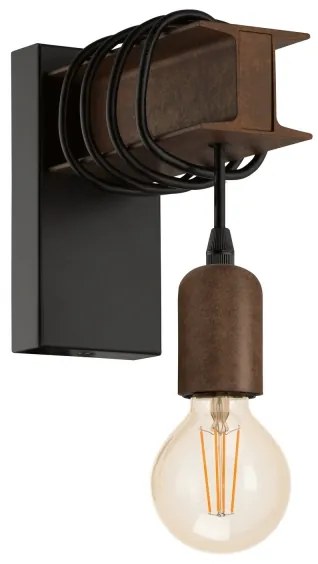 Eglo 43152 - Nástenné svietidlo TOWNSHEND 1xE27/10W/230V