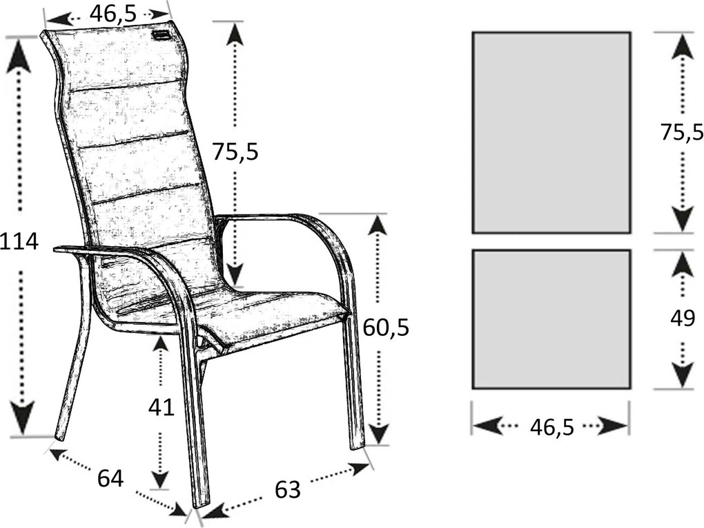 Doppler FIRENZE MIAMI sivá, rozkladací stôl, 6+1
