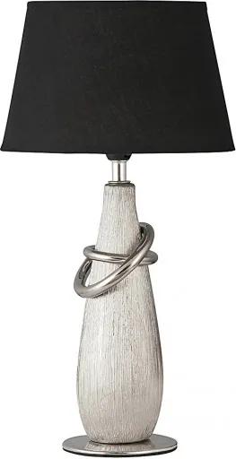 Rábalux 4372 Nočná stolová lampa Evelyn chróm keramika E14 MAX 40W IP20