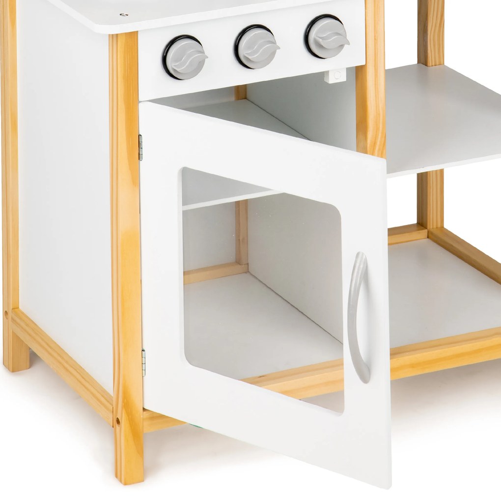 Drevená kuchynka pre deti + príslušenstvo