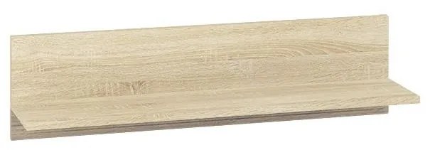 Konsimo Sp. z o.o. Sp. k. Nástenná polica ARNIKA 24x92 cm dub sonoma 11069.17.941