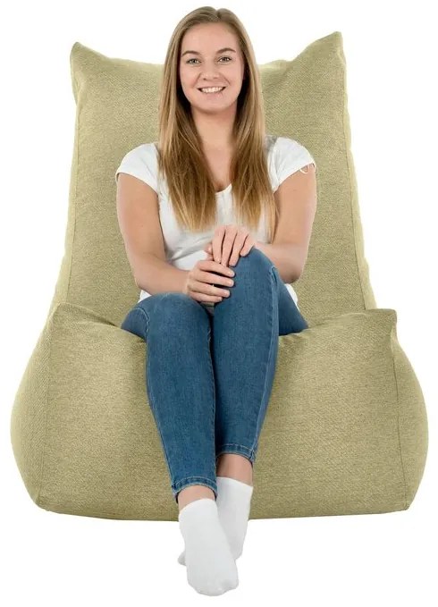 Sedací vak Distinto Balance Recycling Farba: Granátový