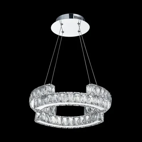 Moderné svietidlo LUXERA SANTANA  CHROME/CLEAR 62428