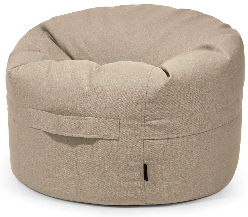 Hnedý detský sedací vak Roll 80 – SLOWDOWN