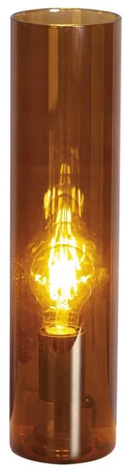 ByRydens 2820580-5512 - Stolná lampa FLAKE 1xE27/5W/230V hnedá/dymová
