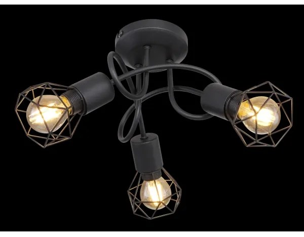 Globo 54802S-3D - Prisadený luster XARA 3xE14/40W/230V