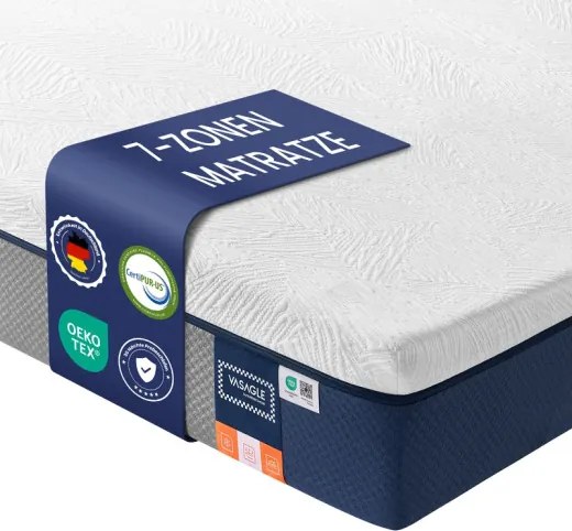 Matrac s gélovou pamäťovou penou RMZ124QZ01 výška 20 cm