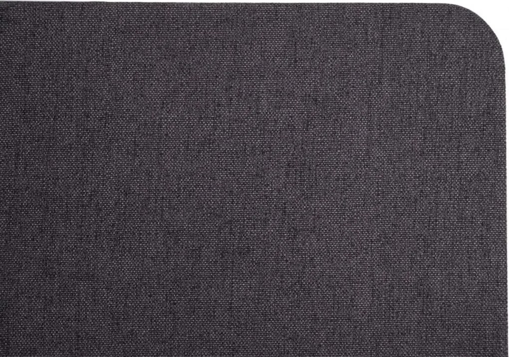 Akustický panel na stôl HWC-G75 - dvojstenná látka/textil - 60x140 - hnedo-sivá