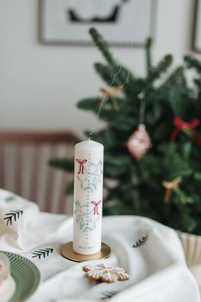 Bella Rose Adventná sviečka Imelo