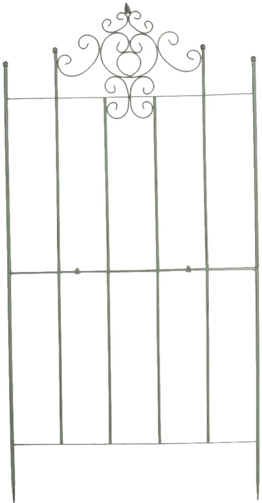2x Mriežka na popínavé rastliny Paula - 180 x 85,5 cm - Zelená antik