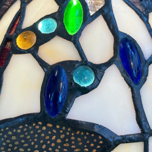 Luster PESTRÁ VÁŽKA Tiffany Prezent 1708 vzor 22