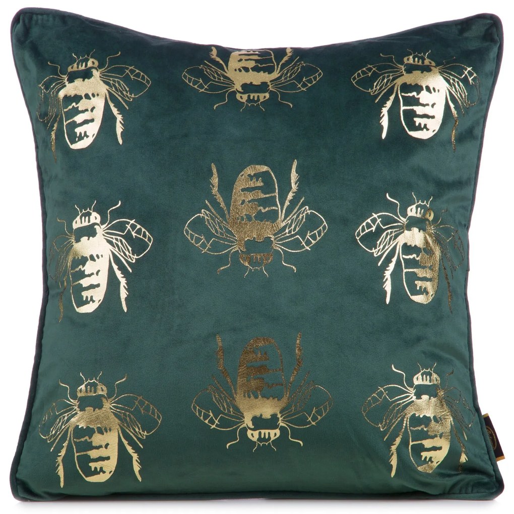 DEKORAČNÁ OBLIEČKA NA VANKÚŠ BLINK15 45X45 CM TMAVOMÄTOVÁ