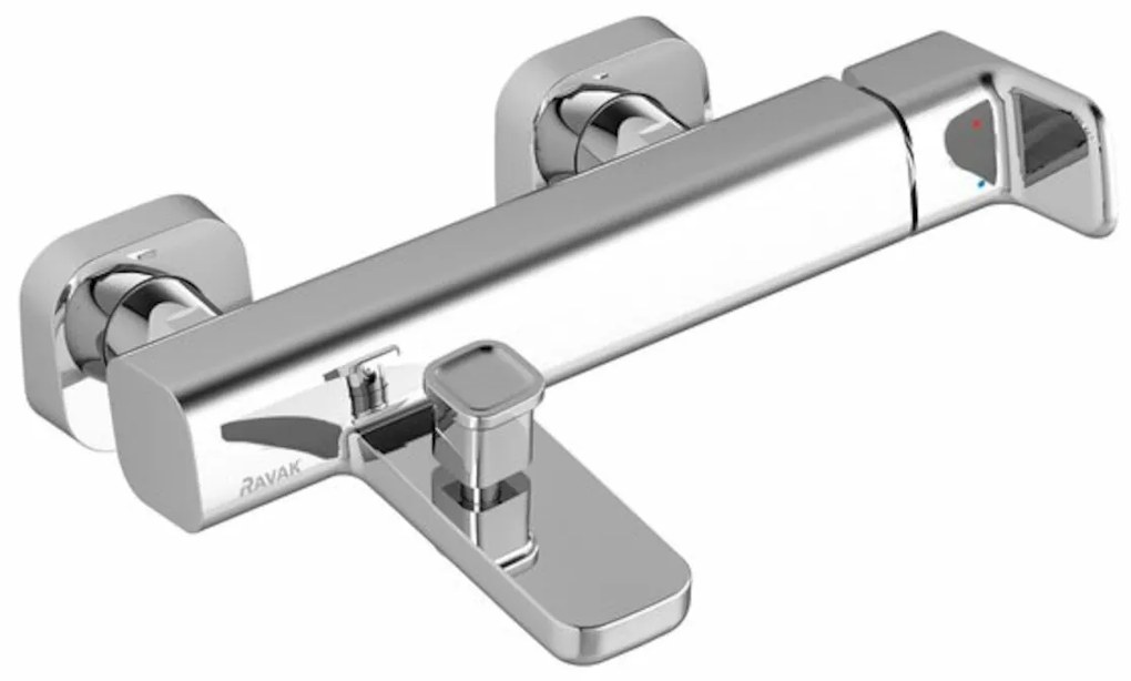 Vaňová batéria Ravak 10° bez sprchového setu 150 mm chróm TD022.00150 X070065