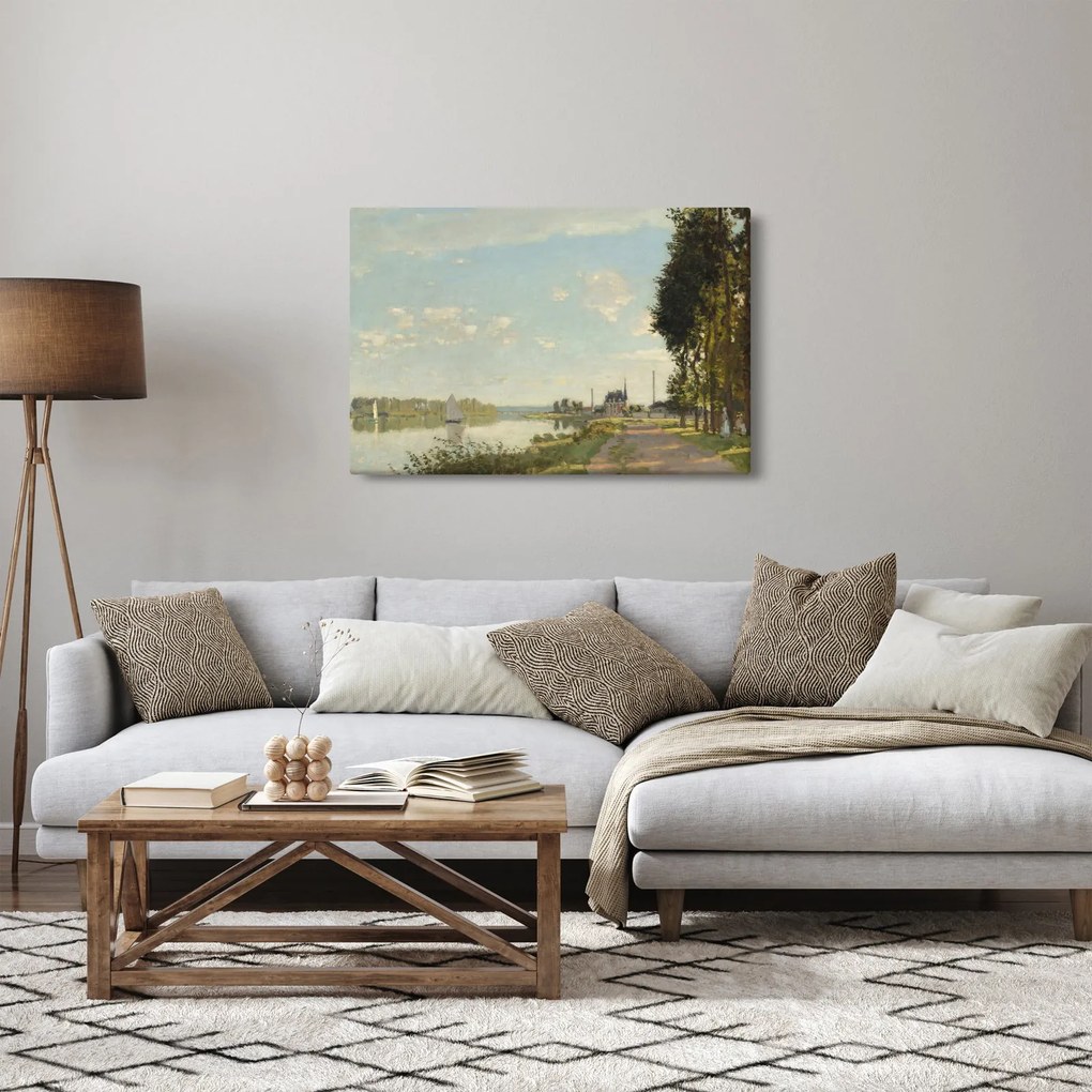 Obraz - Claude Monet, Argenteuil, reprodukcia (90x60 cm)