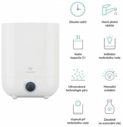 TrueLife AIR Humidifier H3 zvlhčovač vzduchu