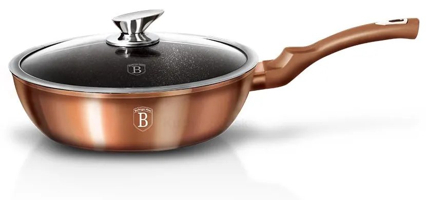 BERLINGERHAUS BH-1517 Rosegold Metallic panvica, 24 cm