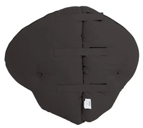 Rozkladacie detské kresielko tmavosivej farby Karup Design Mini Nido Dark Grey