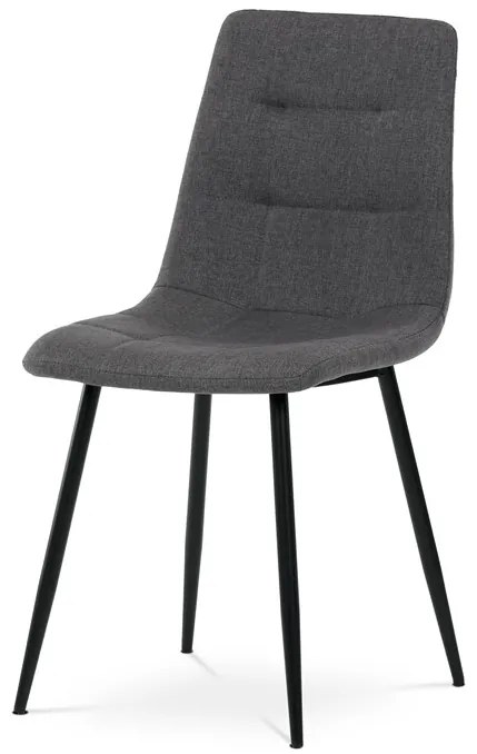 BONTEC Jedálenská stolička, hnedá, látka, DCL-974 BR2 Farba: Šedá