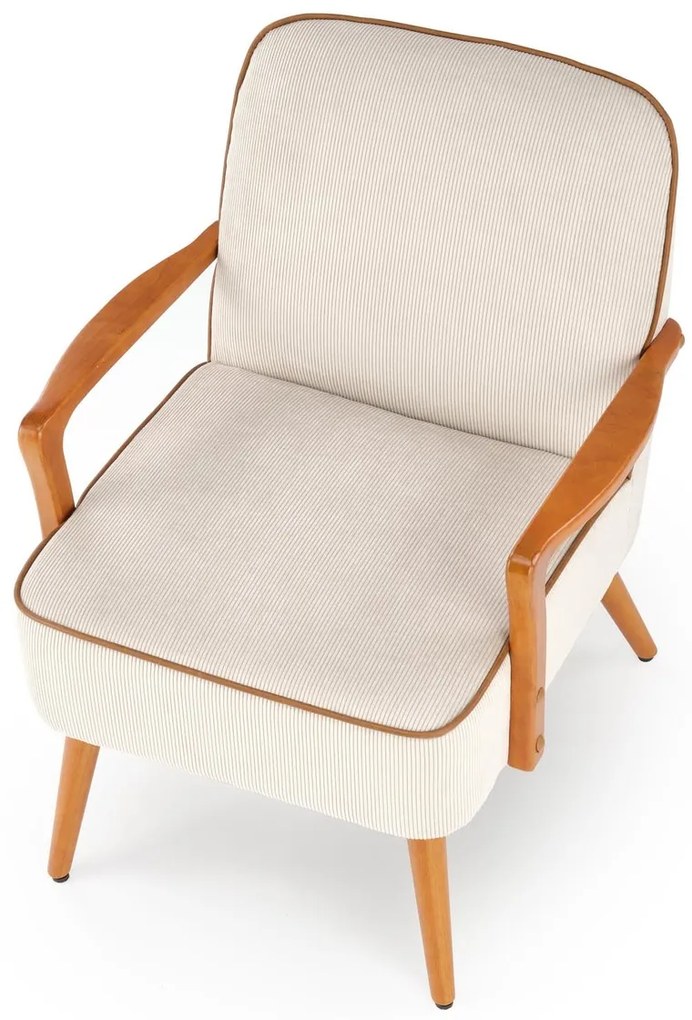 Béžové kreslo PASTORE