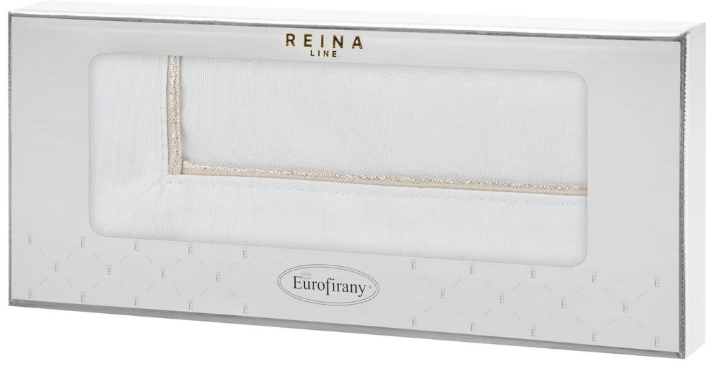 OBRUS KARIN 40X200 CM BIELY