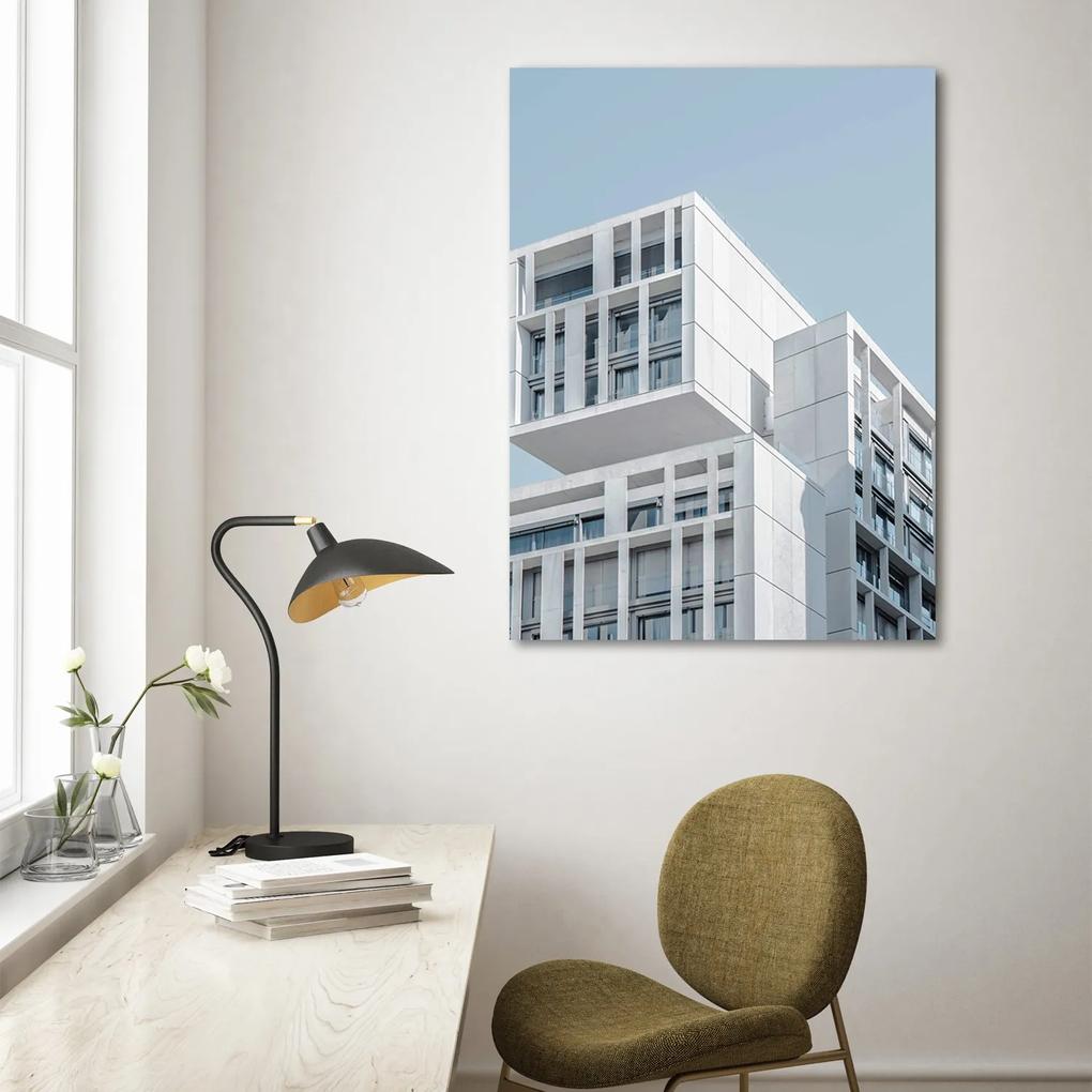 Gario Obraz na plátne Biela moderná budova - Nikita Abakumov Rozmery: 40 x 60 cm