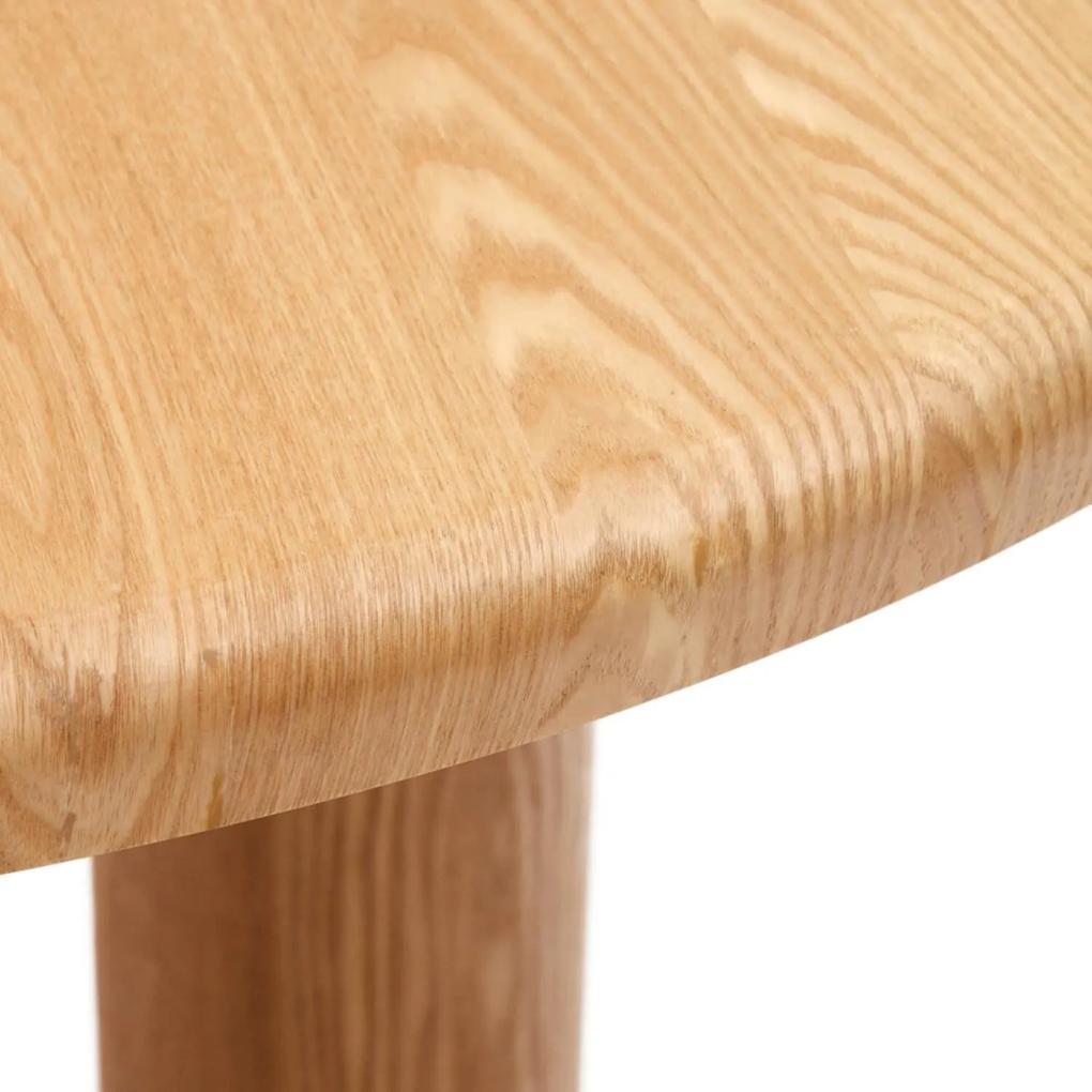 Jedálenský stôl lenmai ø 120 cm prírodný MUZZA
